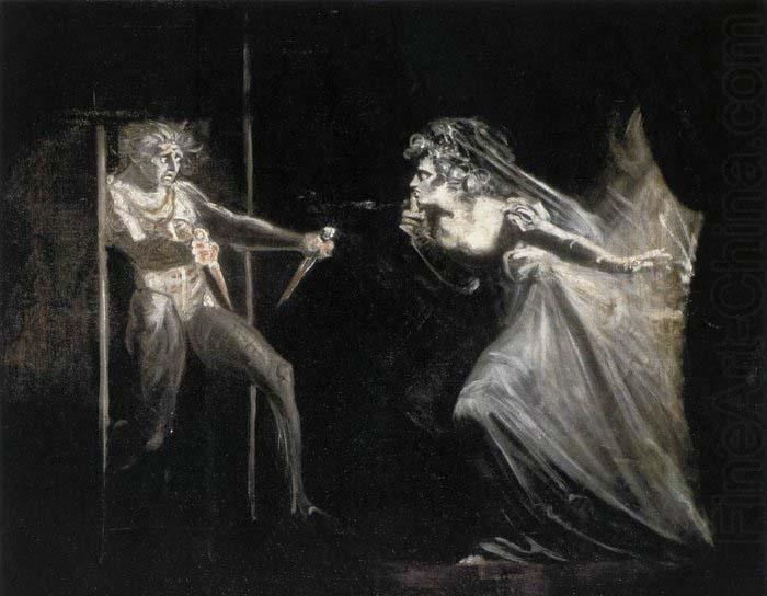 Johann Heinrich Fuseli Lady Macbeth with the Daggers china oil painting image